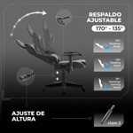 Silla Gamer Aimzone AZ801 Celeste