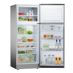 Heladera con freezer Cíclica 362 Lts Silver Drean HDR370F61S    