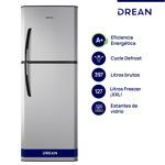 Heladera con freezer Cíclica 397 L Silver Drean HDR400F30S 