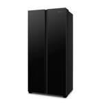 Heladera Hisense Side By Side 468L Negra RS3N428NAB