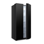 Heladera Hisense Side By Side 468L Negra RS3N428NAB