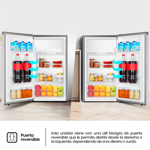 Heladera Bajo Mesada Hisense 94L Silver RS-12DRS