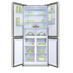 Heladera Philco Side By Side 4 Puertas 385L Inverter Con Dispenser Inox PHSB470XD2