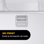 Heladera No Frost Whirlpool WRM39CK  340 lt inoxidable 