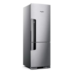 Heladera Whirlpool Inverter WRE44BK 397 Lts No Frost Gris oscuro