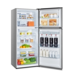 Heladera Hisense Con Dispenser 379L Top Mount Inverter No Frost Inox RT3N375NMC