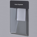 Heladera No Frost Philco con Dispenser 333 Litros Acero Inox PHNT367XD