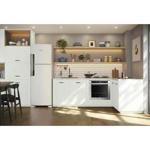 Heladera Inverter con Freezer Whirlpool  WRM42HB No Frost 386L Top Mount Blanca