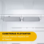 Heladera Inverter con Freezer Whirlpool  WRM42HB No Frost 386L Top Mount Blanca