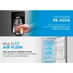 Heladera No Frost Inverter Combi MDRB424FGE46A-W 300 Lts Freezer Inferior Gris oscuro