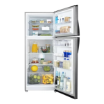 Heladera no frost Drean Hdr380n12m freezer 360l color steel