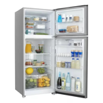 Heladera no frost Drean Hdr380n12m freezer 360l color steel