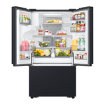 Heladera Samsung French Door 3 Puertas 690L Negra RF32CG5410B1