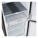 Heladera LG Smart Inverter 335l Vb33bpm Bottom Freezer Negro