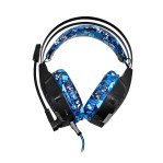 Auricular gaming USB 7.1 con software, micrófono y leds Nisuta OSAUGZ780 Camuflado