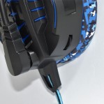 Auricular gaming USB 7.1 con software, micrófono y leds Nisuta OSAUGZ780 Camuflado