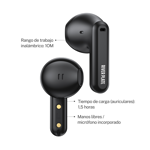 Auriculares In Ear X-View River Plate Bluetooth Negro