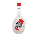 Auriculares Vincha X-View River Plate Bluetooth Blanco