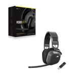 Auriculares para juegos Corsair HS80 MAX inalámbricos con Bluetooth Gray