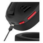 Auriculares Redragon Ire Wireless H848 Black Bluetooth Usb F Color Negro