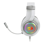 Auriculares Gamer Redragon H260w Hylas White Blanco Rgb 3,5m