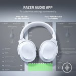 Auriculares inalámbricos Razer Barracuda X para juegos y dispositivos móviles blancos