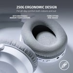 Auriculares inalámbricos Razer Barracuda X para juegos y dispositivos móviles blancos