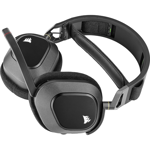 Headset Gamer Corsair HS80 RGB Wireless Carbon