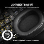 Headset Gamer Corsair HS55 Wireless Carbon