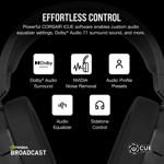 Headset Gamer Corsair HS55 Wireless Carbon