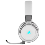 Headset Gamer Corsair Virtuoso RGB HiFi Wireless White