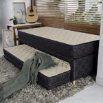 Sommier Duo Max 200x100 Espuma Alta Densidad c/cama carro extraible