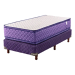 Sommier Y Colchón 1 Plaza De Espuma Alta Densidad Pedic Pro 80x190 Euro Pillow