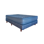 CONJUNTO 140X190X28 - PURPLE - FIRM PRO EURO PILLOW  - ESPUMA ALTA DENSIDAD
