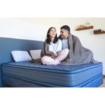 CONJUNTO 140X190X28 - PURPLE - FIRM PRO EURO PILLOW  - ESPUMA ALTA DENSIDAD