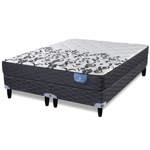 Sommier y Colchón de Resortes Queen Size Serta Branson 160x200