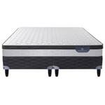 Sommier y Colchón de Resortes Queen Size Serta Nixa 160x200