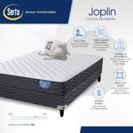 Sommier y Colchón de Resortes 2 Plazas Serta Joplin 130x190