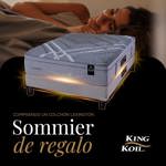Colchón King Koil Lexington de 2 plazas 140x190 cm con SOMMIER DE REGALO