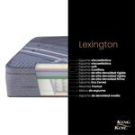 Colchón King Koil Lexington de 2 plazas 140x190 cm con SOMMIER DE REGALO