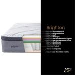 Colchón King Koil Brighton Queen 160x200 cm con SOMMIER DE REGALO