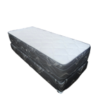 Conjunto Sommier Ayfa Privilege 90x190 1p 1/2 Espuma 130kg