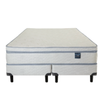 Sommier y Colchón Resorte King 2x2 Da vinci