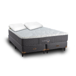 Somier y Colchón + Almohadas Topacio Martinica 200x200x63 (King size)