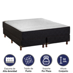 Conjunto Paradise Espuma alta densidad King 180x200