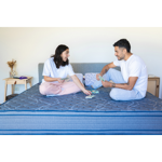 CONJUNTO 200X200X28 - PURPLE - FIRM PRO EURO PILLOW  - ESPUMA ALTA DENSIDAD
