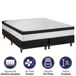Conjunto Titanium Espuma Altísima densidad Queen- 160x200