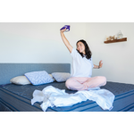 CONJUNTO 180X200X28 - PURPLE - FIRM PRO EURO PILLOW  - ESPUMA ALTA DENSIDAD