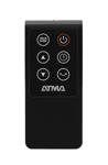 Calefactor Vitro Atma 1500w ATVC1521P Bajo Consumo Remoto + Display
