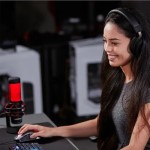 Microfono Condensador Gamer Hyperx Quadcast Led Anti Vibracion Touch Pc Ps4 Gtia Oficial